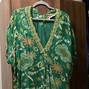 Zara Beaded Summer dress. Lined XL